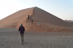 Sesriem - Setting off up Dune 45