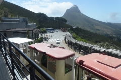 The Old Cable Cars Used on Table Mountain