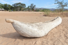 Chitimba - Dugout Canoe on the Beach