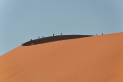 Sesriem - Walkers on Dune 45