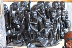 Wood Carving Depicting Slavery