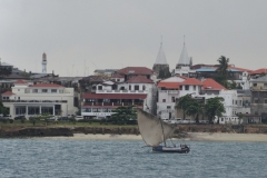 Zanzibar - from the Deoarting Ferry