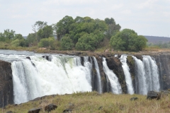 Victoria Falls + People