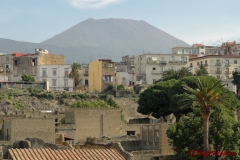 Herculanium dominated by Vesuvio