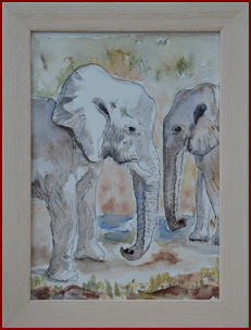 Etosha Elephants by Jackie