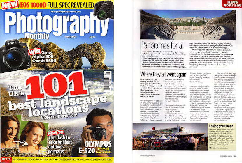 Photography Monthly August 2008