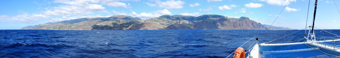Madeira Island from the Sea