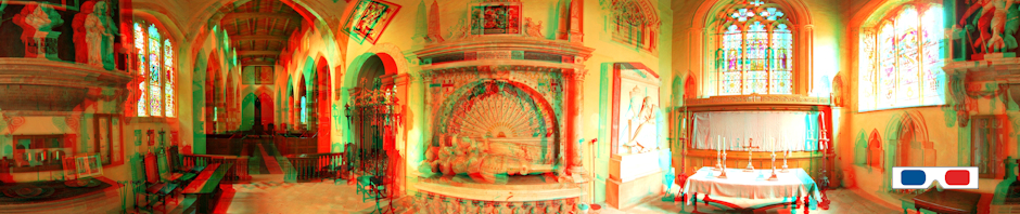 Stereo Anaglyph of St Mary’s Church