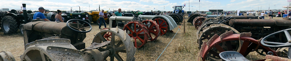 Tractors and Machinery at the Great Dorset Steam Fair