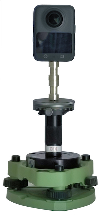 DJI Osmo 360 Height = Kern DKM2 - 365