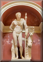 The Pantheon, Stourhead - Meleager